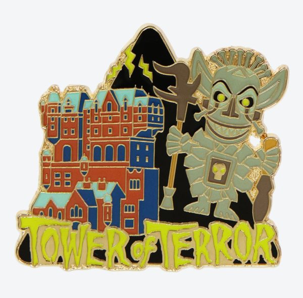 TDR - Tower of Terror Pin Badge Online Sale