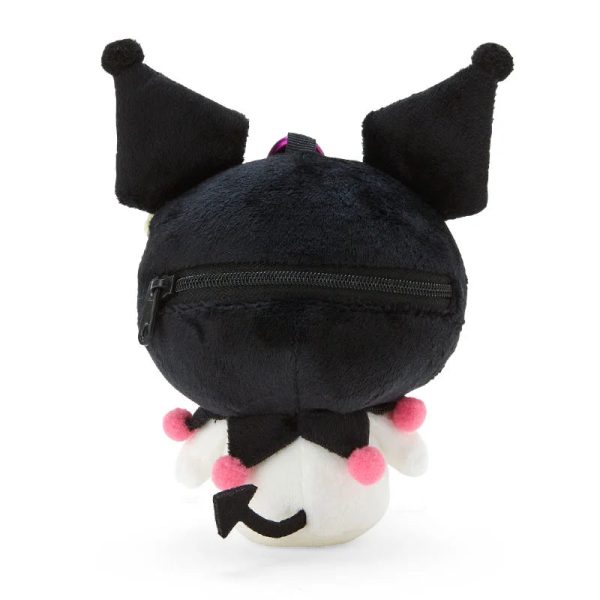 Japan Sanrio -  Kuromi Plush Keychain & Eco Bag Set (Kaohana) Fashion