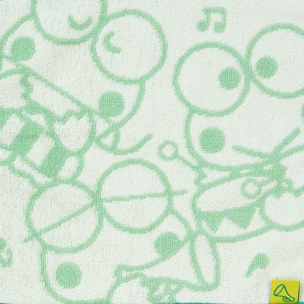 Japan Sanrio - Keroppi Samll Towel (singing and dancing makes me happy) For Cheap