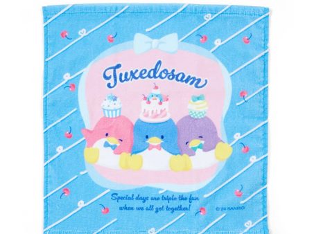 Japan Sanrio -  Tuxedo Sam Birthday Hand Towel Fashion