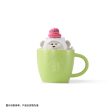 Starbucks China - 🦙 Alpaca Paradise 2024 - 1S. Apple Green Ceramic Mug 365ml + Bearista Plush Keychain Sale