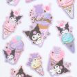 Japan Sanrio - Kuromi Tracing Paper Stickers (Ice-Cream Party) Online now