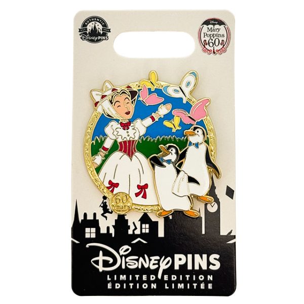 HKDL - 2024 Magical Collection - Mary Poppins 60TH ANNIVERSARY Limited Edition Pin For Cheap