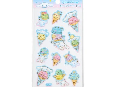 Japan Sanrio - Cinnamoroll Tracing Paper Stickers (Ice-Cream Party) For Discount