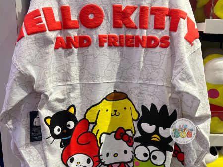 Universal Studios - Sanrio - Spirit Jersey “Hello Kitty And Friends” White Pullover (Adult) on Sale