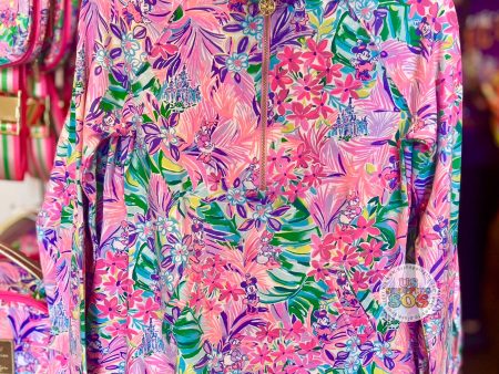 DLR WDW - Disney x Lilly Pulitzer - Minnie & Daisy Disney Dreaming Zip Pullover Hot on Sale