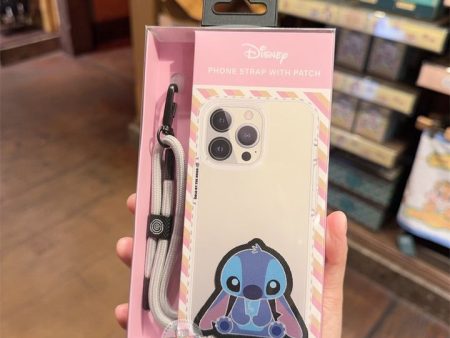 HKDL - Stitch Phone Strap with Patch Fashion