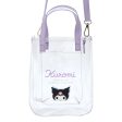 Japan Sanrio -  Kuromi Clear Handbag with Shoulder Strap Online