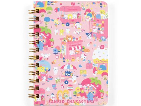 Japan Sanrio - Sanrio Characters B7 Ring Notebook Hot on Sale