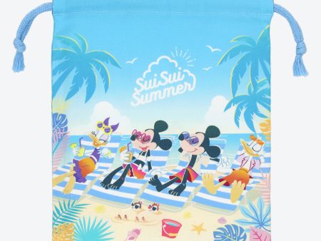 TDR - Sui Sui Summer Collection x Mickey & Friends Drawstring Bag (Release Date: June 13, 2024) Online