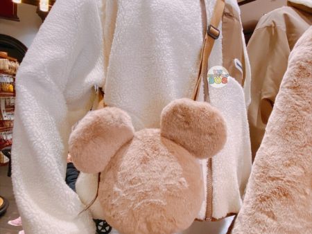 Clearance!!! -SHDL - Fluffy Mickey Mouse Brown Color Shoulder Bag Online Sale