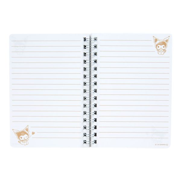 Japan Sanrio - Kuromi A6 Spiral Notebook For Cheap