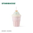 Starbucks China - Colorful Succulent Garden 2024 - 9O. Pink Ceramic Cold Cup 415ml Discount