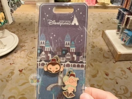 HKDL - Happy Days In Hong Kong Disneyland: Cute Mickey and Friends x Mystic Point: Monkey Albert  & Henry Mystic pin set Online