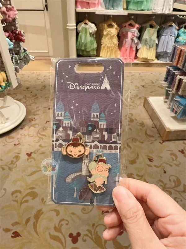 HKDL - Happy Days In Hong Kong Disneyland: Cute Mickey and Friends x Mystic Point: Monkey Albert  & Henry Mystic pin set Online