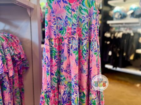 DLR WDW - Disney x Lilly Pulitzer - Minnie & Daisy Disney Dreaming V-Neck Dress Supply