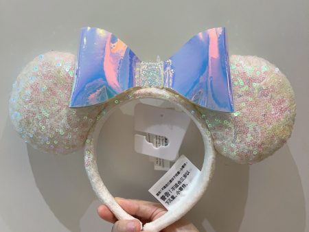 DLR - Minnie Sparkly Iridescent Sequin Headband Online Hot Sale