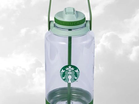 Starbucks Hong Kong - Dusty Green Giant Water Bottles 64oz Hot on Sale