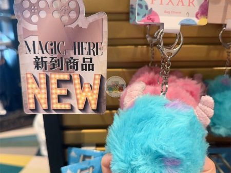 HKDL - Fluffy Sulley Bag Charm on Sale