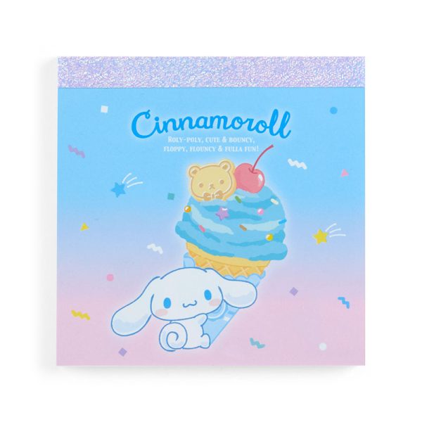 Japan Sanrio - Cinnamoroll Memo (Ice-Cream Party) Fashion