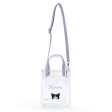 Japan Sanrio -  Kuromi Clear Handbag with Shoulder Strap Online