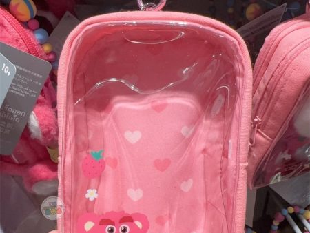 HKDL - Lotso Clear Pouch with Bag Charm Fashion