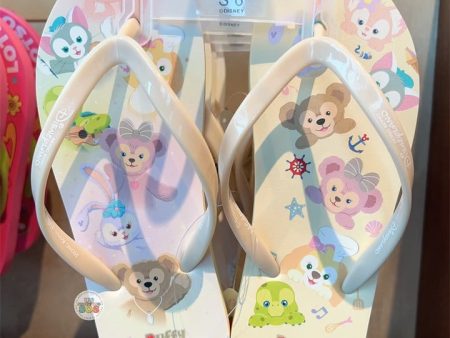 HKDL - Duffy & Friends Flip Flops for Adults on Sale