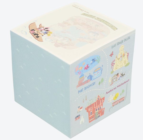 TDR - Tokyo Disney Resort  Park Map Motif  Collection - 8 Themed Ports Paper Cube (Release Date: July 11, 2024) For Cheap