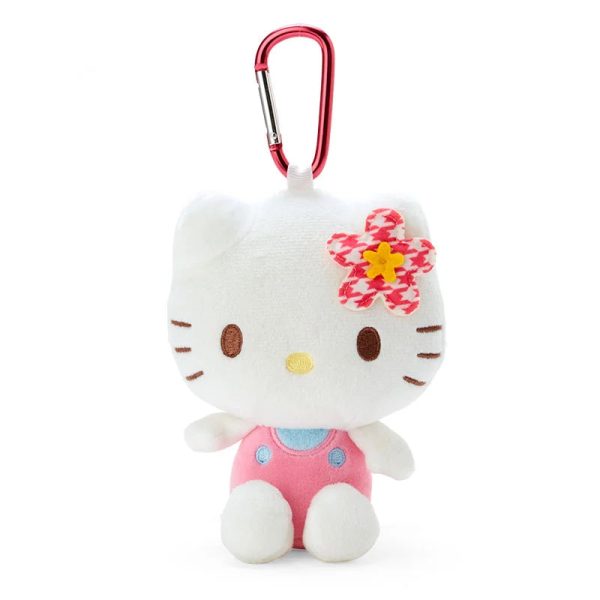 Japan Sanrio -  Hell Kitty Plush Keychain & Eco Bag Set (Kaohana) For Discount