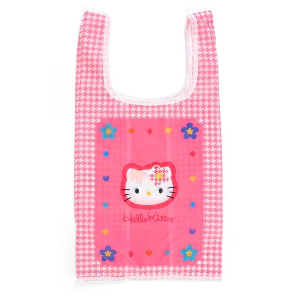 Japan Sanrio -  Hell Kitty Plush Keychain & Eco Bag Set (Kaohana) For Discount