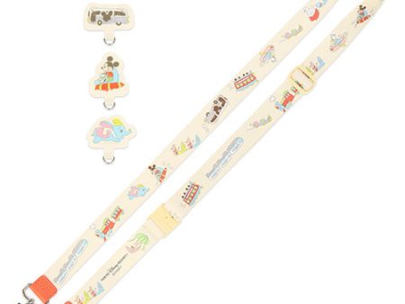 TDR -  Go-Go-Go! with Disney Vehicles  Collection x Phone Lanyard Set (Release Date: July 11, 2024) Hot on Sale