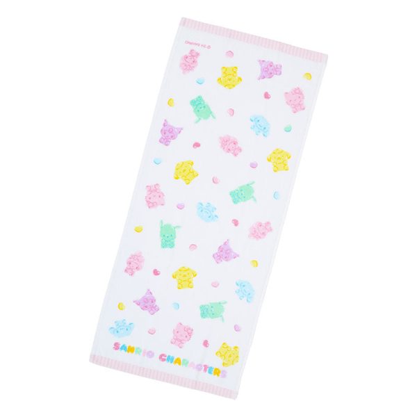 Japan Sanrio -  Sanrio Characters Face Towel (Gummy Candy) Sale