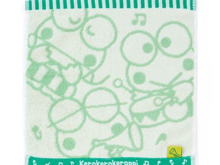 Japan Sanrio - Keroppi Samll Towel (singing and dancing makes me happy) For Cheap