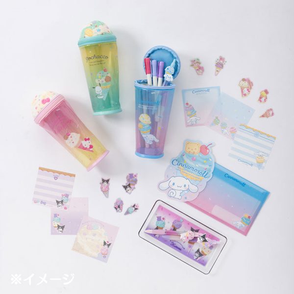 Japan Sanrio - Kuromi Tracing Paper Stickers (Ice-Cream Party) Online now