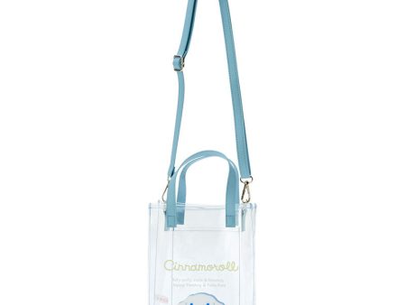 Japan Sanrio - Cinnamoroll Clear Handbag with Shoulder Strap Supply