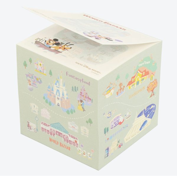 TDR - Tokyo Disney Resort  Park Map Motif  Collection - 7 Themed Lands Paper Cube (Release Date: July 11, 2024) Hot on Sale