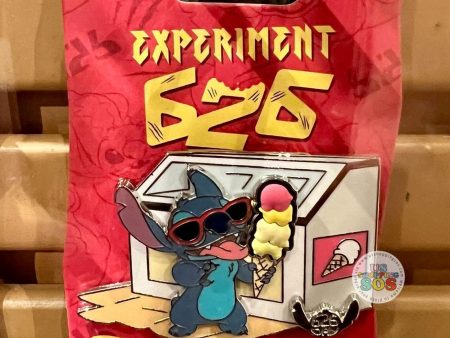 DLR WDW - Lilo & Stitch 2024 626 Day - Stitch Ice Cream Time Limited Release Pin Sale