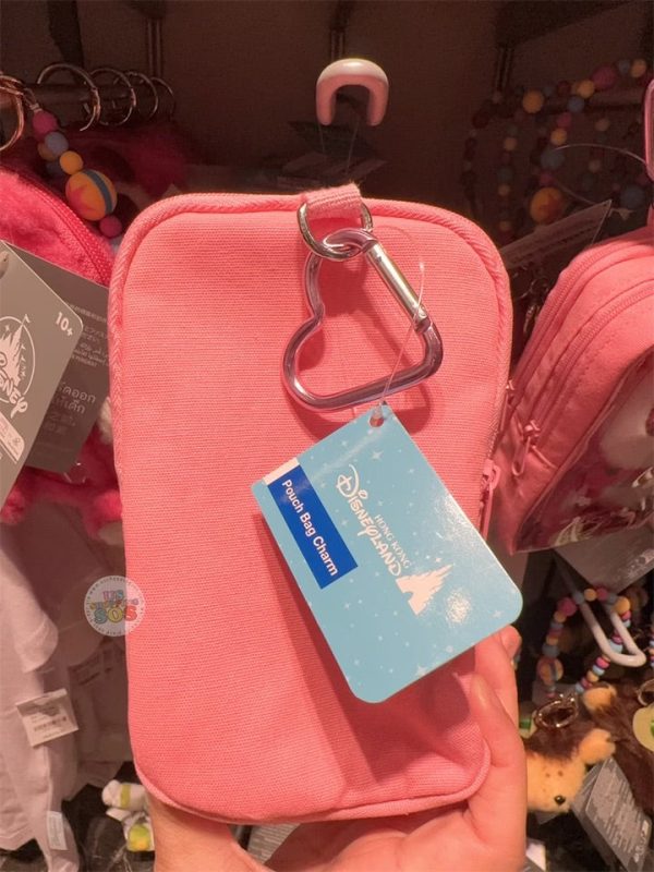 HKDL - Lotso Clear Pouch with Bag Charm Fashion