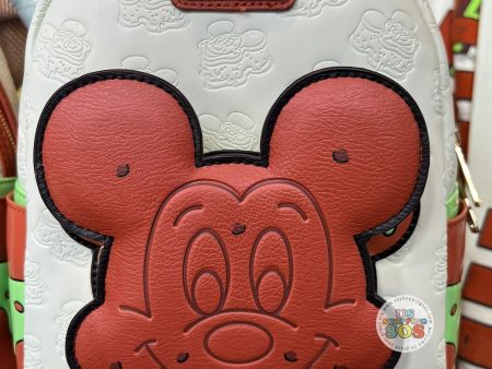 DLR WDW - Disney Eats Snacks - Loungefly Mickey Ice Cream Sandwich Backpack on Sale