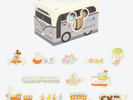 TDR -  Go-Go-Go! with Disney Vehicles  Collection x Masking Tapes & Stickers Set (Release Date: July 11, 2024) Online Sale