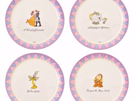 JDS - Belle s Kitchen Collection x Beauty and the Beast Plate Set (Release Date: Jan 19) For Discount