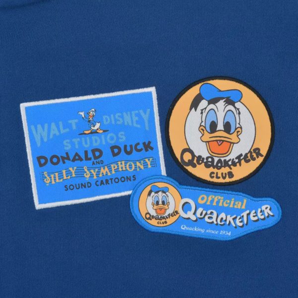 HKDS - Donald Duck Birthday x Donald Duck Baseball Bomber Jacket for Adults Hot on Sale