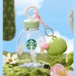 Starbucks China - Colorful Succulent Garden 2024 - 4O. Plastic Water Bottle with Straw Charm 473ml Discount