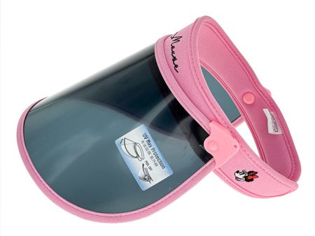 HKDL - Minnie Mouse Clear Sun Visor (Pink) for Adults For Discount