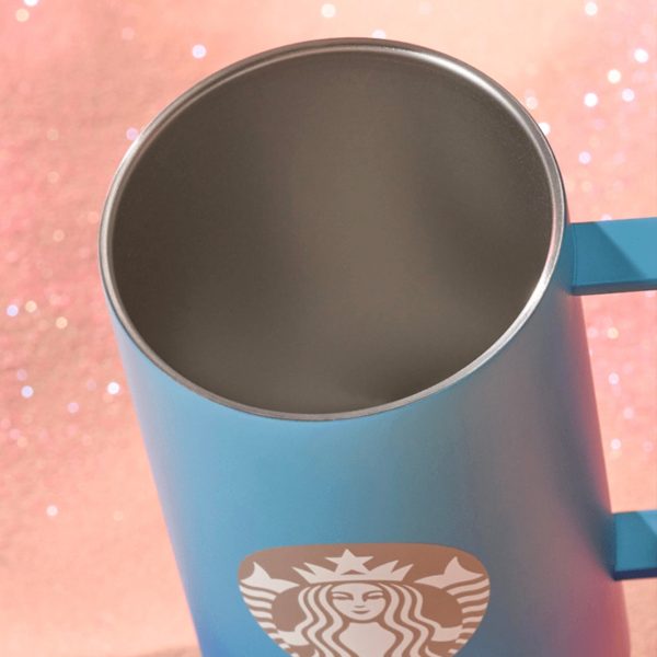 Starbucks China - Reunion Under the Moon 2024 - 2O. MiiR Moonlight Blue Ombré Stainless Steel ToGo Cup with Straw 946ml Online