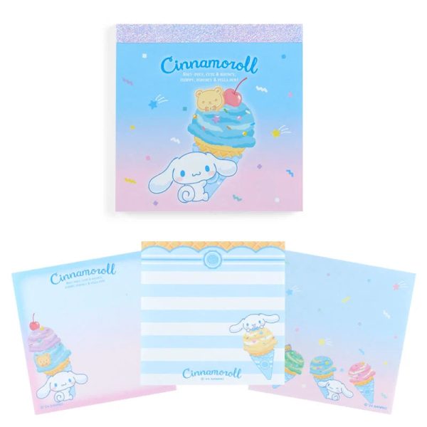 Japan Sanrio - Cinnamoroll Memo (Ice-Cream Party) Fashion