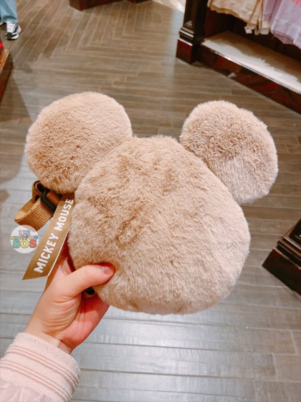 Clearance!!! -SHDL - Fluffy Mickey Mouse Brown Color Shoulder Bag Online Sale