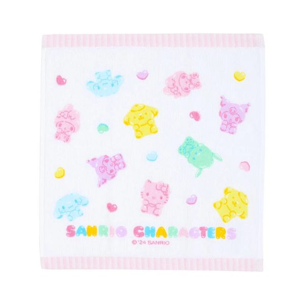 Japan Sanrio -  Sanrio Characters Mini Towel (Gummy Candy) For Cheap