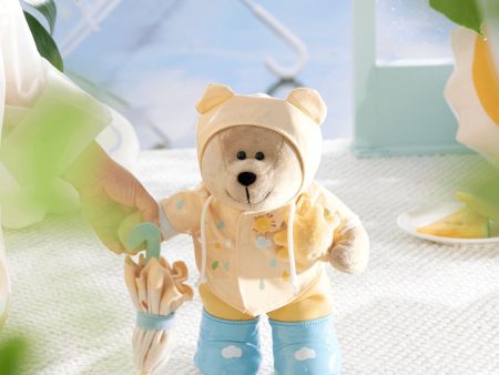 Starbucks China - Sunny & Rainy 2024 - 9S. Raincoat Bearista Plush Toy Supply