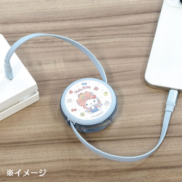 Japan Sanrio - Hello Kitty USB Type-C to Type-C Sync & Charge Cable with Reel Online